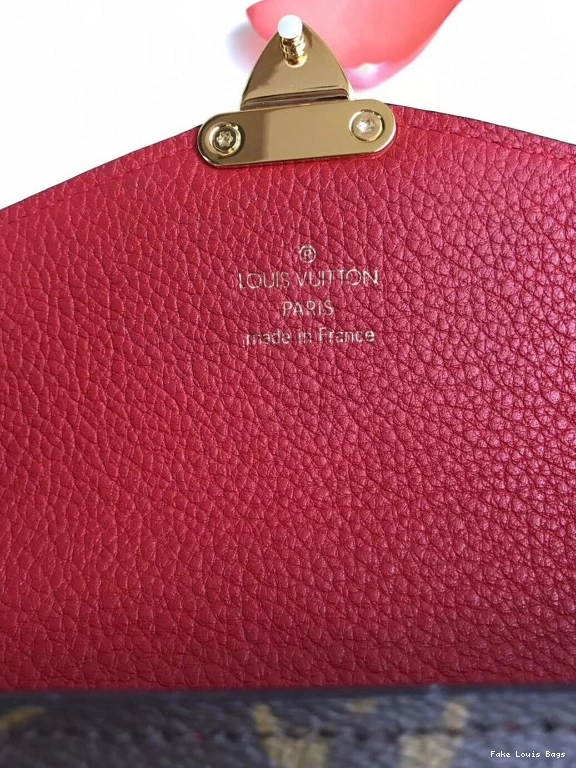 Rep ladies wallet Vuitton Pallas Louis 0710